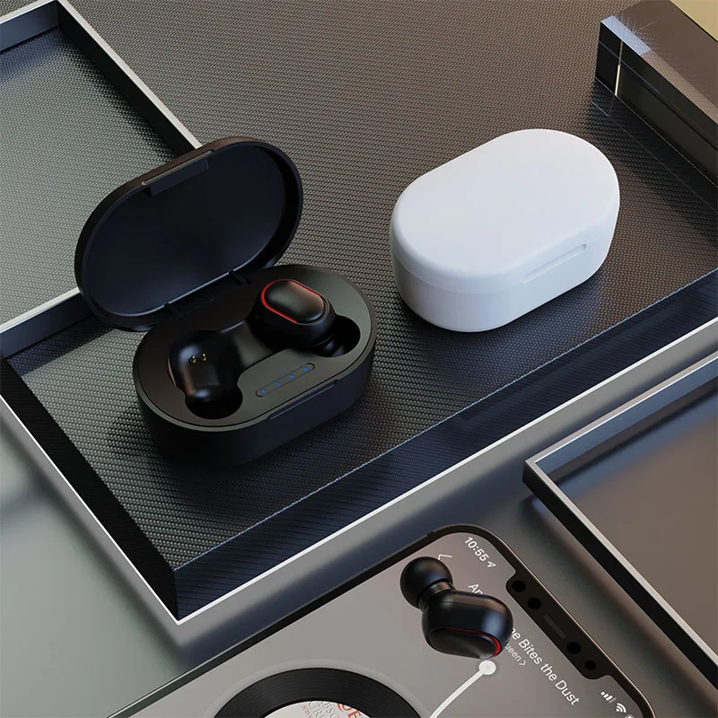 Bluetooth 5.1 Fone Slúchadlá Bezdrôtové Slúchadlá Športové Slúchadlá S Mikrofónom Boombox Hráč Freebuds Xbox 8 mm Reproduktor, LED Displej