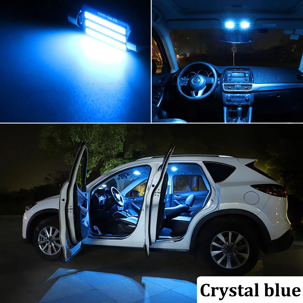 BMTxms Canbus Vozidla Interiérové LED Osvetlenia špz na Čítanie Súprava Pre Hyundai Tucson 2004-2016 2017 2018 2019 2020 2021 NX4 0