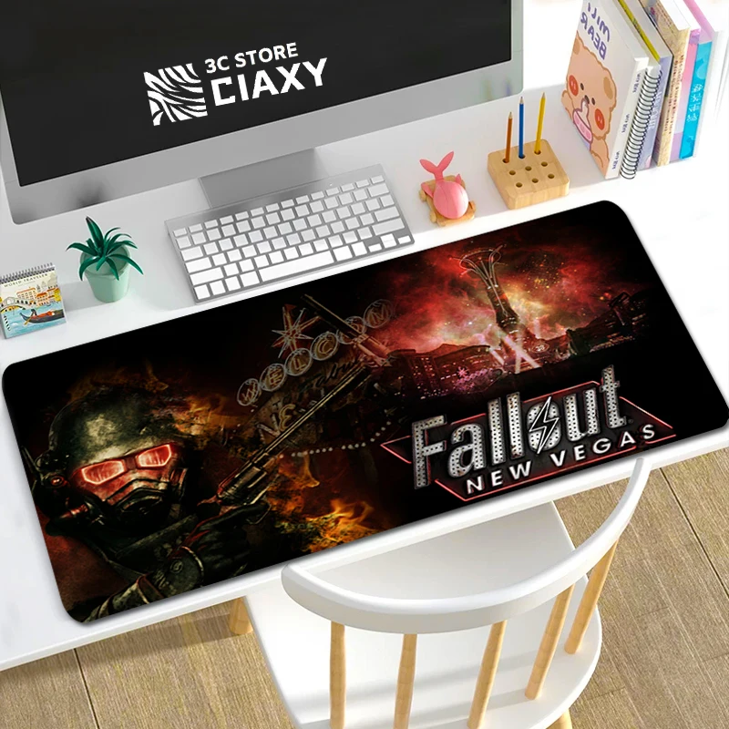 Fallout 4 Mause Podložky Myši Spoločnosť Big Mousepepad Počítač a Office Rohože 900 × 400 Stôl Notebooky Herné Vlastné Hru Anime Mat Xl