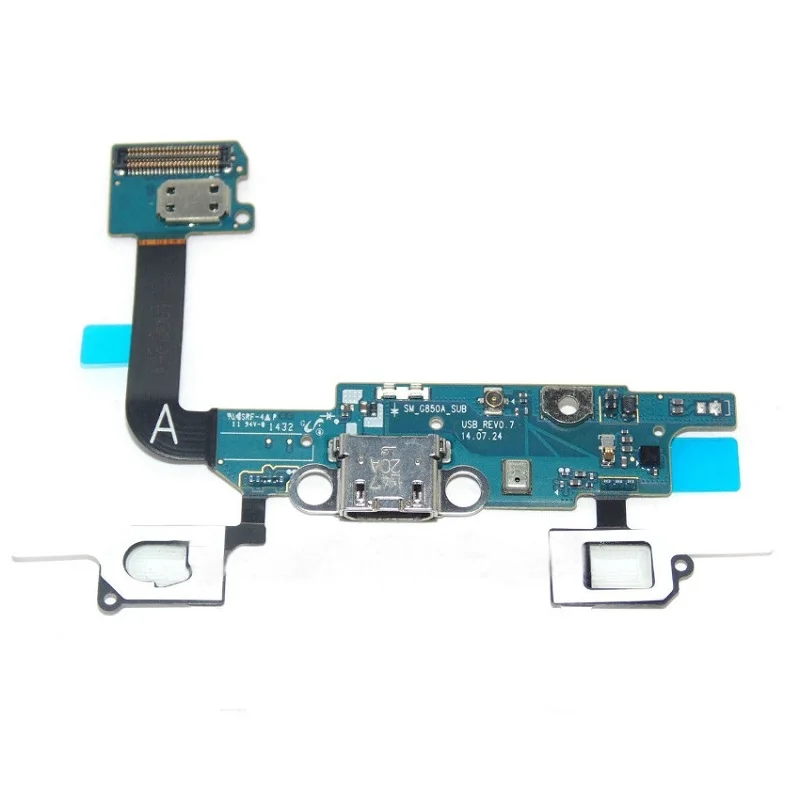 Flex Kábel pre Samsung Galaxy Alfa SM-G850F/AT&T SM-G850A nabíjací port Konektor Rada Opravy Dielov