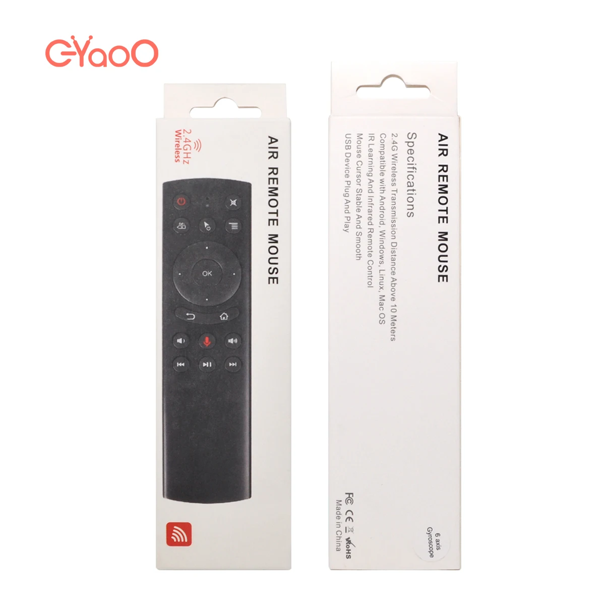 G20BTS 2.4 G Bezdrôtový Vzduchu Myš Diaľkové Ovládanie Gyroskop Univerzálne Ovládanie Hlasom Pre Xiao Smart TV Mibox Oheň Stick Android TV