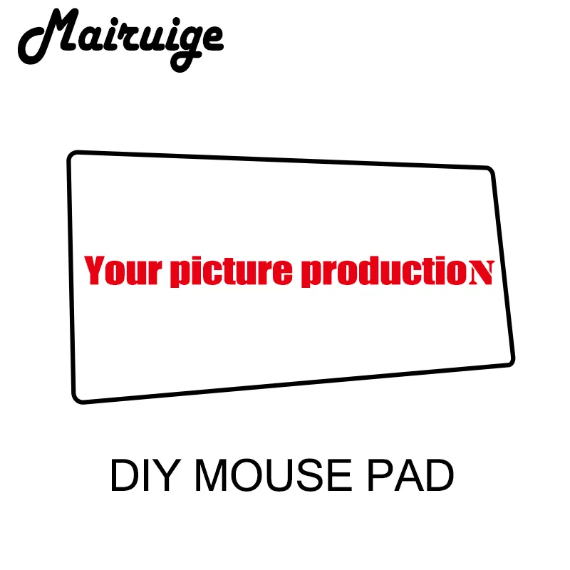 Mairuige DIY Podložka pod Myš Herné Príslušenstvo Prispôsobené Obrázok Prispôsobenie Hráč RGB Mousepad PC, Notebooku, Klávesnice Pad Stôl Mat 0