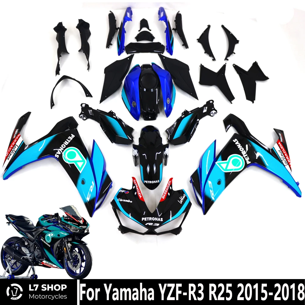 Motocykel Kapotáže Držiak Pre Yamaha R25 R3 2016 2017 2018 Telo Rám ABS vstrekovaným Úplne Nové 0