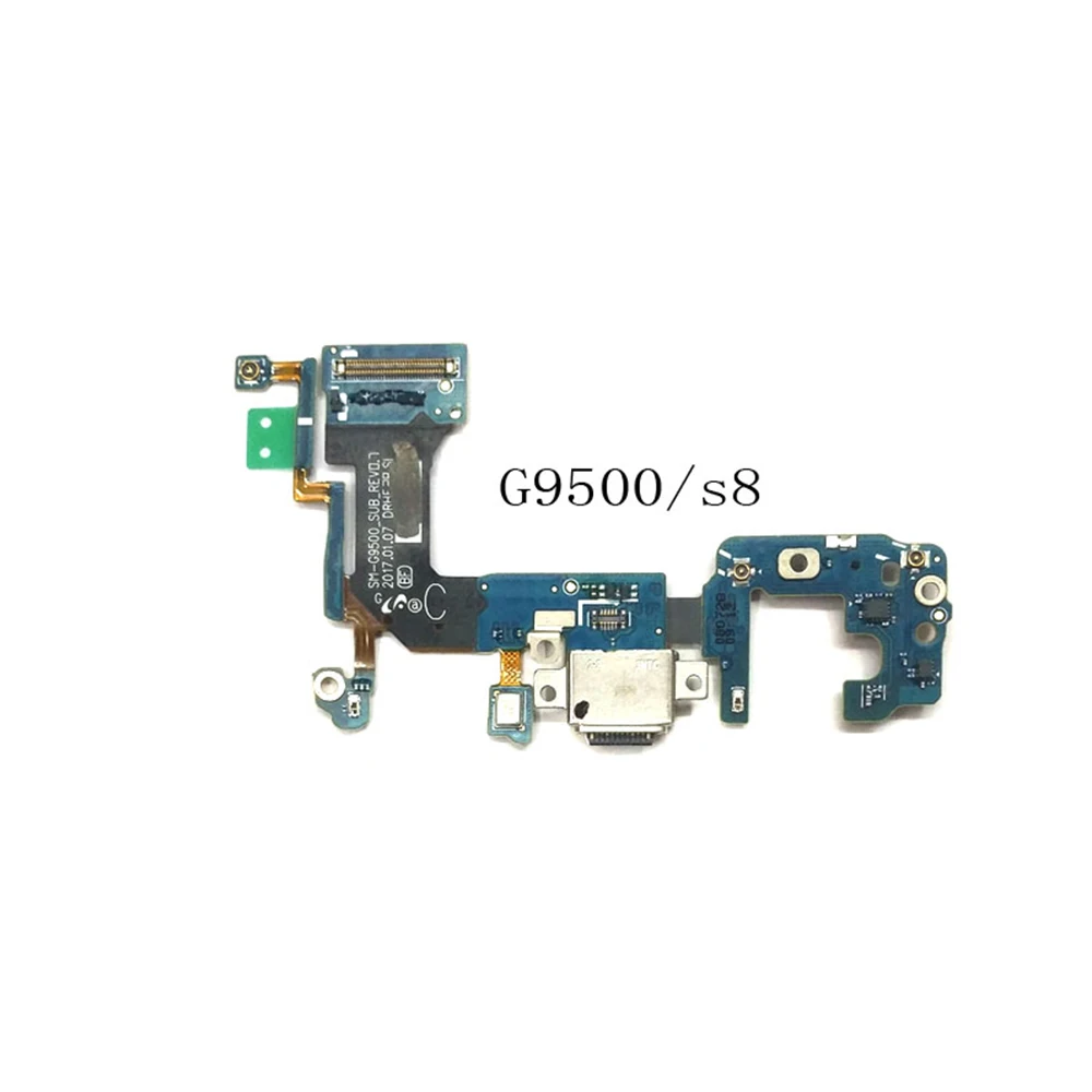 Nabíjací Dok Port, Konektor Pre Samsung Galaxy S8 G9500 Nabíjačku Rada Flex Kábel Opravy Dielov 0