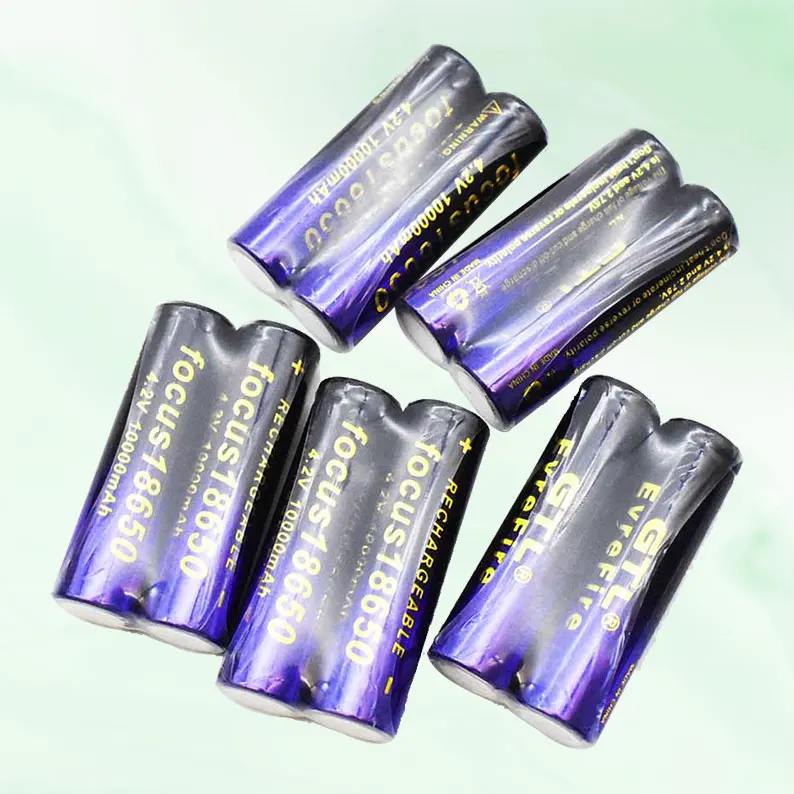 Nabíjateľné lítiové batérie 18650 v, 10000MAH, pre baterku, originálne, nové série, 18650, 4.2 V