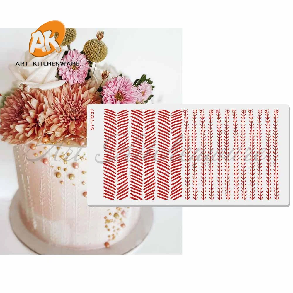 Nový Vzor Tortu Vzorkovníka Kvet a List Cake Zdobenie Nástroje Svadobnú Tortu Dekorácie Fondant Tortu Formy Vzorkovníka Čipky