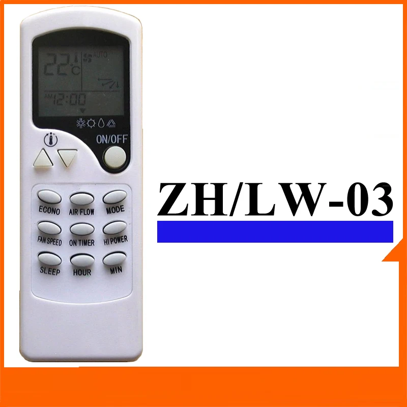 Náhrada za ELGIN, klimatizácia, ELGIN Diaľkové Ovládanie Číslo Modelu ZH/LW-03