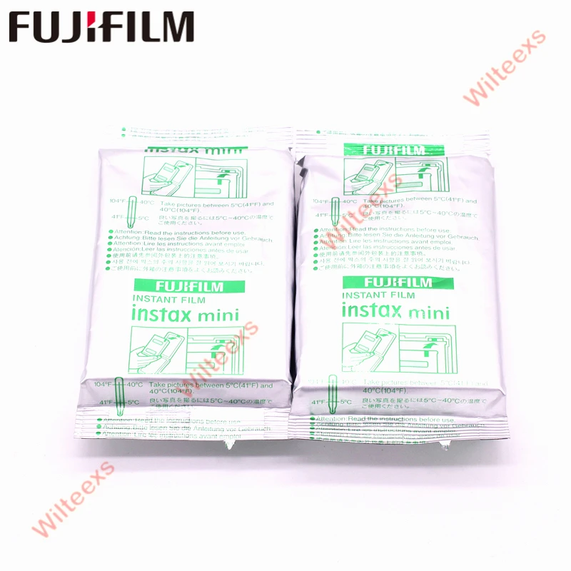 Originálne 100 Listov Fujifilm Fuji Instax Mini Biely Film Instant Foto Papier Pre Instax Mini 11 7 7 8 9 70 25 Fotoaparát SP-1 2