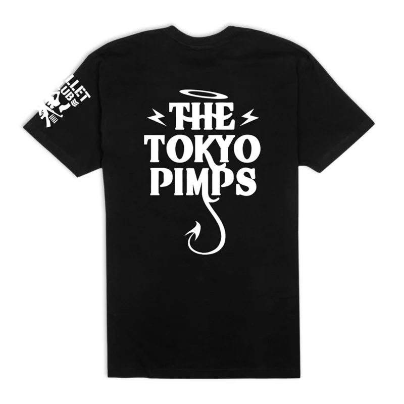 PASÁCI KLUB T-shirt Tokio NJPW New Japan Pro Wrestling Bullet Darebák Bavlna Bežné Krátky Rukáv T shirt Topy tee tričko homme 0