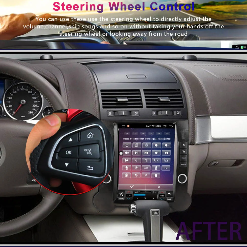 Pre Volkswagen Touareg 2003-2011 Tesla Obrazovke Android, 11 autorádia Stereo Auto Multimediálny Prehrávač, GPS Navigáciu Carplay Vedúci Jednotky 0