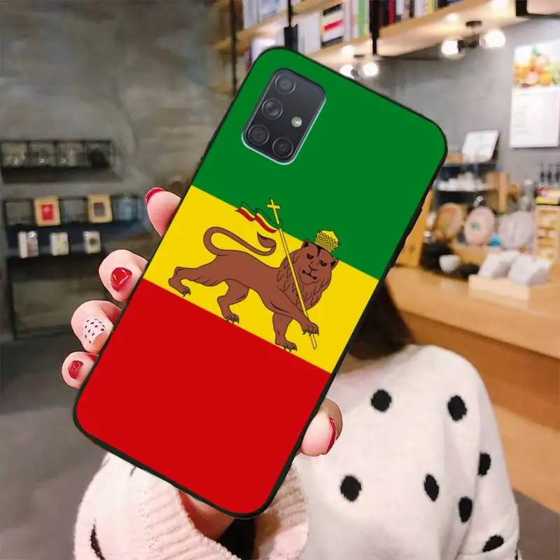 Retro etiópia vlajka Telefón puzdro Pre Samsung Galaxy A01 A11 A31 A81 A10 A20 A30 A40 A50 A70 A80 A71 A91 A51