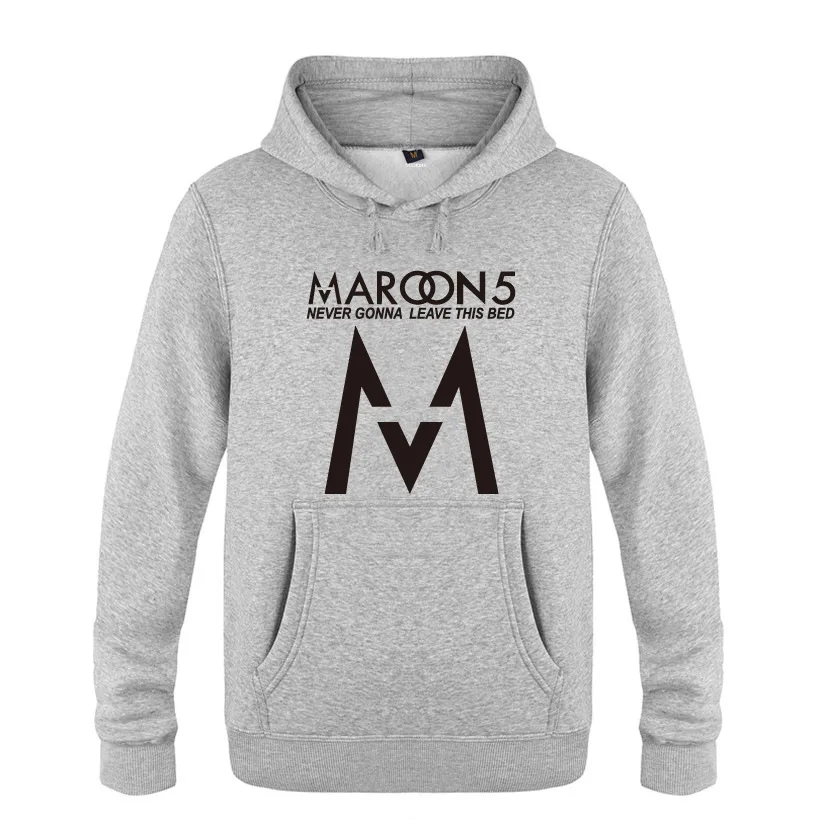 Rocková Kapela Maroon 5 Hoodies Mužov Hip Hop Fleece, Dlhý Rukáv Pulóver Mikina Zimné Korčule Tepláková Súprava Hoody Moleton Masculino 0