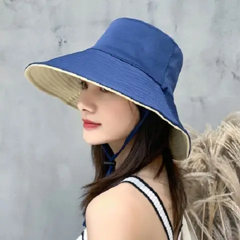 Rybár Hat klobúk 2020 Vonkajšie Cestovné Bežné Obojstranný Vedierko Hat Muži Ženy Lete kórejský Módne Násobne Slnko rybárske Klobúky