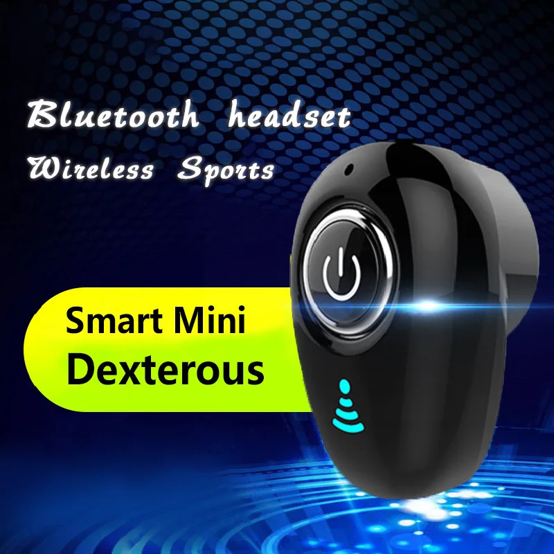 S650 Mini Bluetooth Bezdrôtové Slúchadlá In-Ear Neviditeľné Slúchadlá Handsfree Headset Stereo Slúchadlá TWS Slúchadlá S Mikrofónom