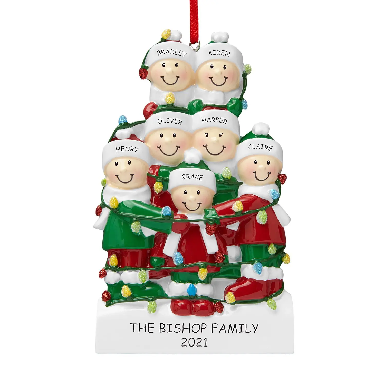Santa Claus Medveď Dekorácie, Závesné Prívesky Osobné Rodinné Vianoce Vianočný Strom Nový Rok Dovolenku Ornament