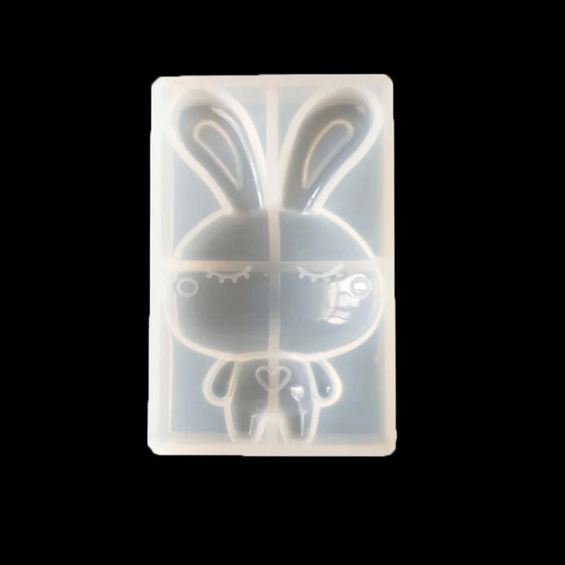 Silikónové Formy krásne zviera králik Živice Silikónové Formy ručné DIY Šperky Čo epoxidové živice formy