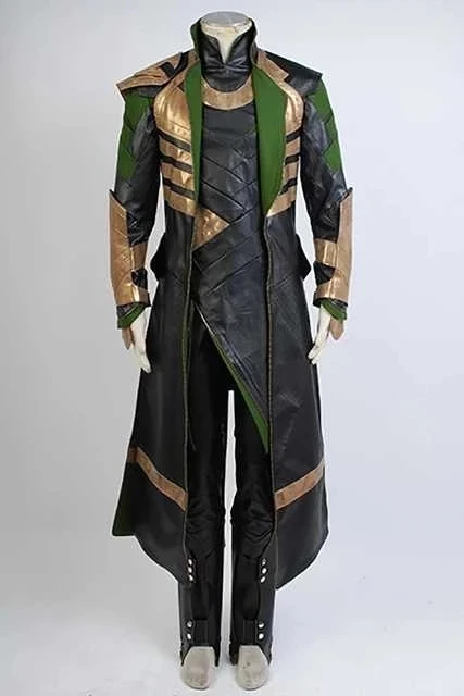 Thor 3 Kostým temnom Svete Loki Cosplay Kostým Halloween 2021 Karneval čierny plášť vestidos kostým pre dospelých lolita