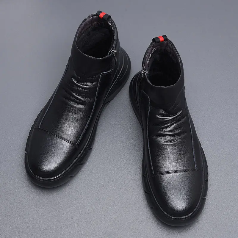 Trend Ukázal Prst Mužov Bežné Kožené Topánky Pohodlie Čipky Business Pánske Šaty Topánky Pevné Oxfords Topánky Muž Ploché Topánky