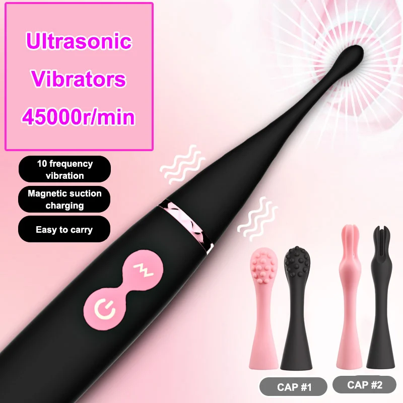 Ultrazvukové vysokofrekvenčné Vibrátory pre Ženy, Rýchle Kričať Orgazmus G Mieste Stimulátor Klitorisu Klitoris Vyvrcholenie Bradavky Masér Accessor 0
