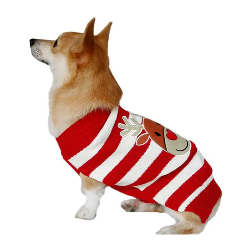 Vianočné Oblečenie Pre Psy, Pliesť Svetre Mikiny Bunda Pre Malé Psy, Mačky Vesta Tričko Šteňa Psa Oblečenie Chihuahua Yorkies Oblečenie