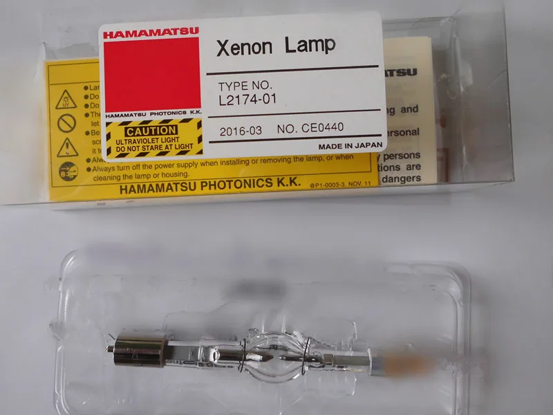 Xenónové svetlo sa pre spektroskopické ellipsometer HAMAMATSU L2174-01 UV lampa 1000（h）h 150（W）W