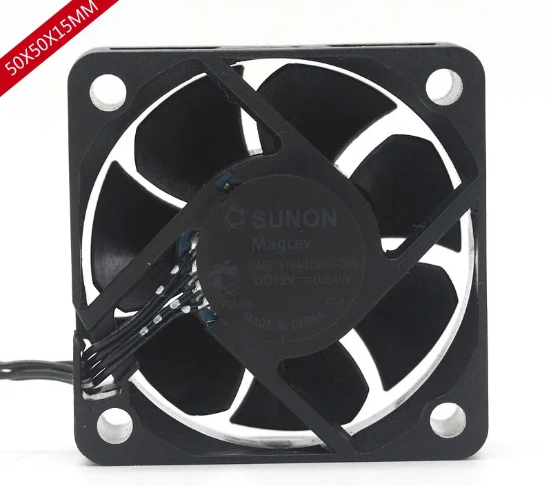 Úplne Nové Pre Sunon HA50151V4-1Q01U-Q99 12V 0.24 W 5015 5 CM 50*50*15 mm 4-wire 4P PWM chladiaci ventilátor