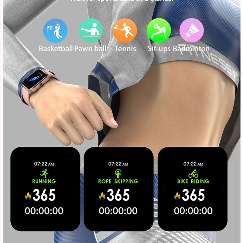 Ženy, Smart Hodinky Mužov Bluetooth Hovor Smartwatch 2022 plne Dotykový Displej Srdcovej frekvencie Športové Nepremokavé Fitness Pre Android IOS 0