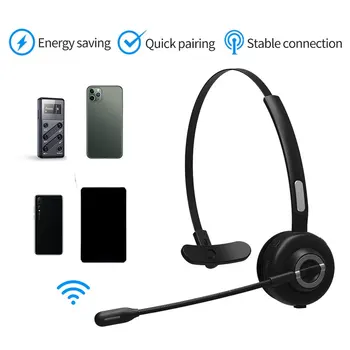 BH-M97 Hovor Headset handsfree Bezdrôtové Slúchadlá Bluetooth-kompatibilné S Mic Potlačením Hluku Skype Headset Pre Telefón, PC 3