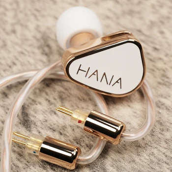 Tanchjim HANA Slúchadlá Novú Verziu Dynamické HiFi In-Ear Monitory Headset s 0.78 2Pin Odnímateľný Kábel Slúchadiel