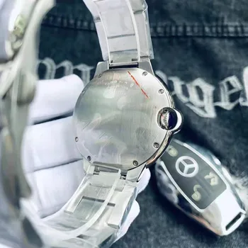 Personál automatické mechanické hodinky 316 diamond materiál je super silný, a shockproof sklo je vysokej kvality aaa hodinky 5