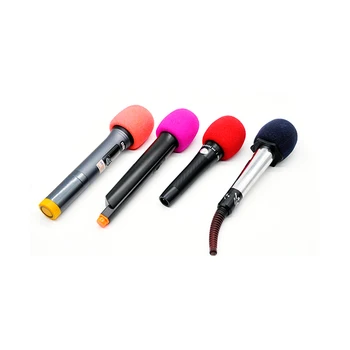 Opakovane Mikrofón Filter Hubky Multi Color Náhradné Penové Bezdrôtový Kondenzátorových Mikrofónov Čelné Sklo Tvar Gule Kryt Peny 0