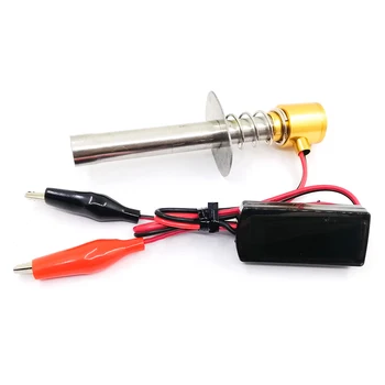 HSP Elektrické sviečky Žeraviace Plug Starter Igniter na 1:8 1:10 Nitro Buggy Voz RC Model Auto Rock crawler auto 2