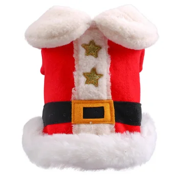 Pes Vianočné Oblečenie, Oblečenie pre Mačky Santa Claus Psa Kostým Chihuahua zime teplý sveter jumper Vianočné Oblečenie Pre Psov, Mačky, Pet