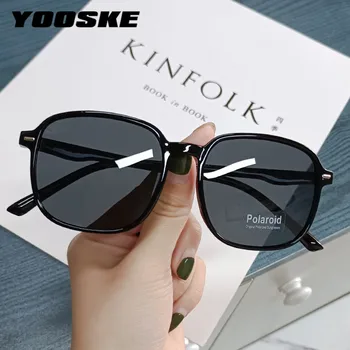 YOOSKE Značky Polarizované slnečné Okuliare pre Mužov Vintage Vonku Jazdy Slnečné Okuliare Ženy Luxusný Dizajn Čierne Okuliare Odtiene UV400 0