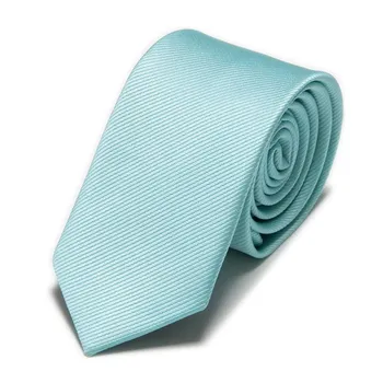 Muži väzby novinka pánske krku Slim Kravatu Tyrkysovo modré kravaty, cravat módne ascot farbou svadobné podnikania