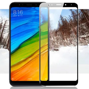 Xiao redmi 5 plus sklo redmi5 screen protector úplné pokrytie chrániť film Pre xiao redmi 5 Redmi 4X Redmi 5A tvrdené sklo
