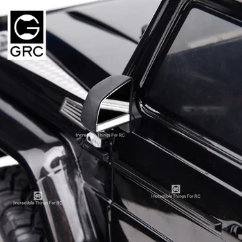 Nerezová Oceľ Zadný Pohľad Objektív s Vysokým leskom a Zrkadlo na 1/10 RC Crawler Auto TRX6 G63 TRX4 G500