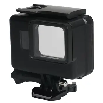 Potápanie Vodotesné puzdro Tvrdeného Skla dvojvrstvové Optické Náter Anti Fog Vložky pre GoPro Hero 5 6 7 Black Príslušenstvo