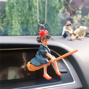 Auto, Interiér Dekorácie Doplnky Auto Dekorácie Prívesok Roztomilé Anime Magické Dievča Lietania Prívesok Auto Spätné Zrkadlo Prívesok
