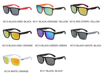 Klasický Štvorec Retro slnečné Okuliare Muži, Ženy, Športové Outdoorové Pláži Slnečné Okuliare Okuliare UV400 Móda