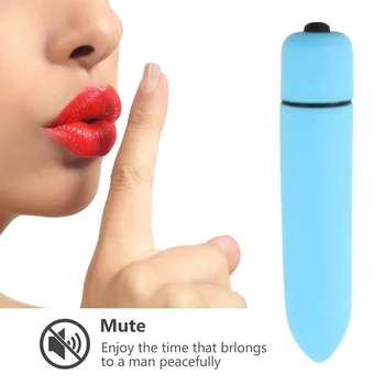Mini 10 Rýchlosť Bullet Vaginálny Vibrátor Masážne Dildo Vibrátory Ženy G-Spot Vibračný Stimulátor Klitorisu Sexuálne Hračky Pre Unisex