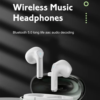 Originálne Lenovo Bluetooth Slúchadlo LP80 Bezdrôtové Slúchadlá LivePods TWS Mini Slúchadlá s Mikrofónom Šport 9D Stere Basy Headset