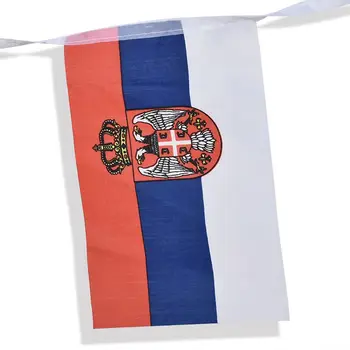 Nové Rusko Sveta vo Futbale Bunting národné Vlajky Garland Party Dekor Hot