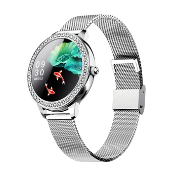 Reloj Mujer Smart Hodinky IP 68 Nepremokavé 1.09 Palcový Full touch Smartwatch s Viacerými Voĺba Smart Hodinky Ženy, Fitness Tracker
