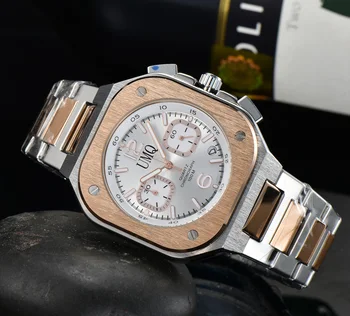 2021 nové UMQ Quartz hodinky mužov BR bell hodinky z nerezovej ocele ross hodinky náramkové hodinky luxusné vojenské hodinky 4
