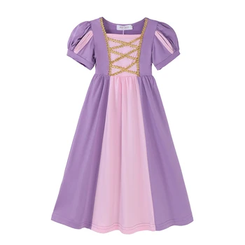 Disney Rapunzel Princcess Dievčatá Batoľa Detský Vianočné Šaty Deti Halloween Cosplay Kostýmy Oblečenie