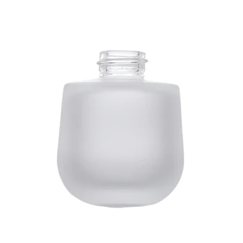 30ml Unisex Mliečneho Skla Naplniteľné Prázdna Fľaša Mlieko Tekuté telový Krém Kozmetický Nadácie Kontajner Ampulky s Stlačte tlačidlo Čerpadla 0