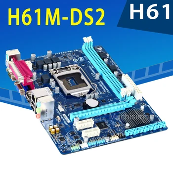 LGA 1155 Gigabyte H61M-DS2 základná Doska s procesorom Intel Core i5 3470 Doska set 3.2 GHz, 4-Core DDR3 16GB PC Intel H61 Placa-mae 0