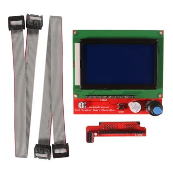 LCD12864 Radič Dosky vypínača 2 kus 30 cm Kábel LCD Ovládací Panel 3D Tlačiarne Elektrické Magic Radič