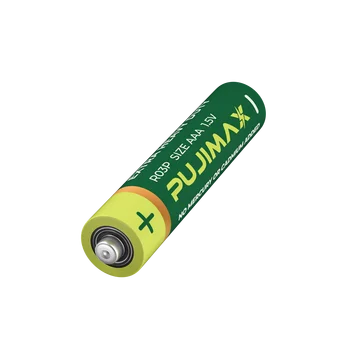 PUJIMAX 40Pcs Uhlíkové Batérie 1,5 V AAA R03P Suché Batérie Extra Ťažká Jedno Použitie Batérie Nový Upgrade Bezpečné a Trvalé 3